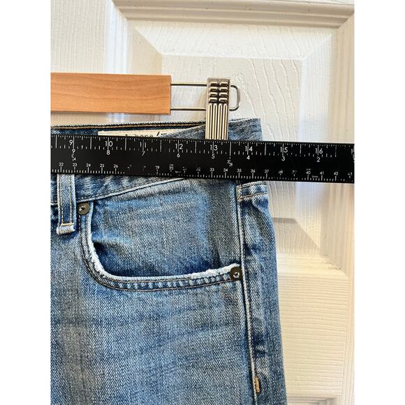Rag & Bone Size 25 Tomboy Cotton Cropped Jeans 24 Inch Inseam Relaxed Fit - Picture 6 of 10